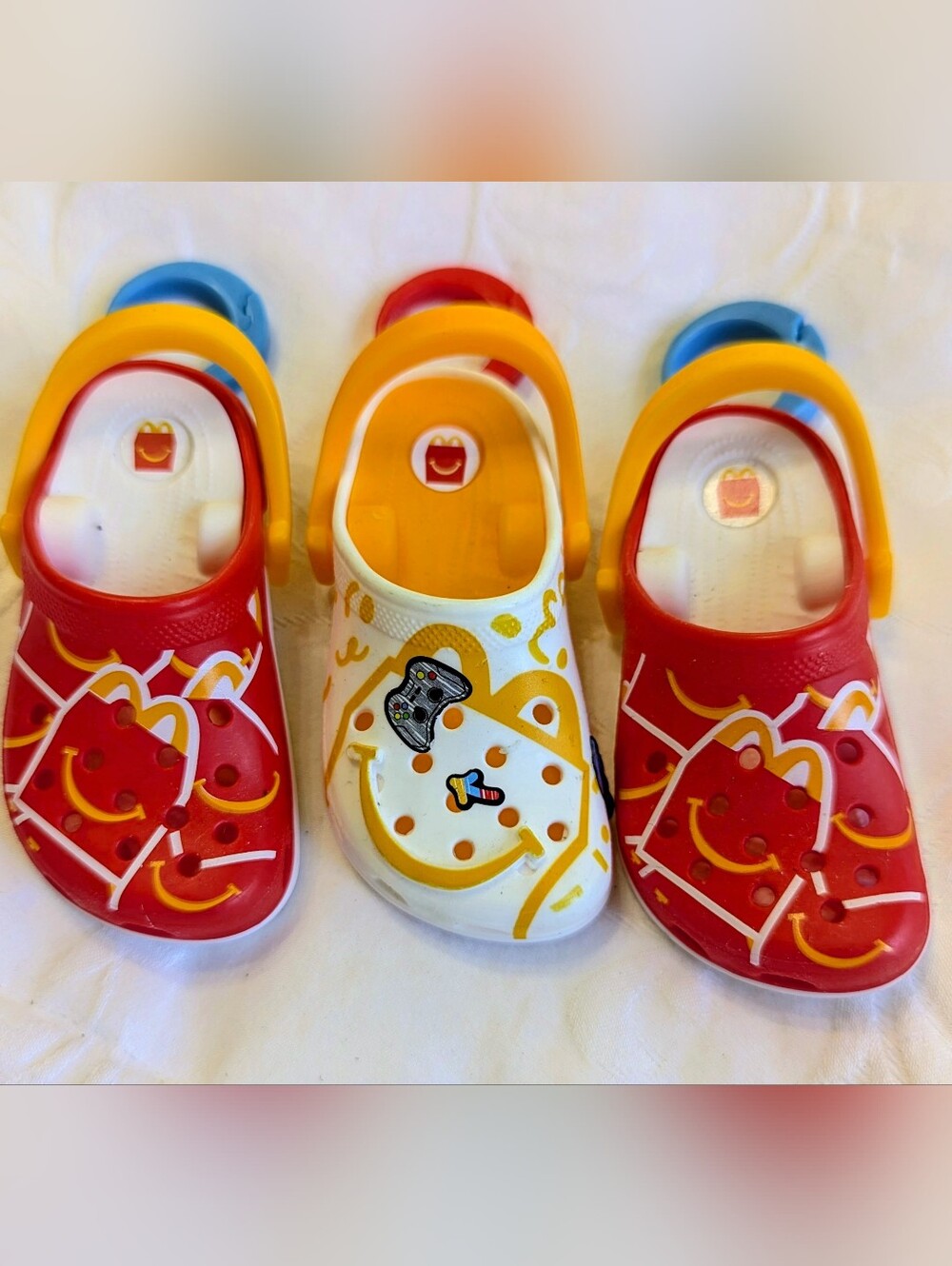 McDonald's Happy Meal Collector Croc Keychains (3)